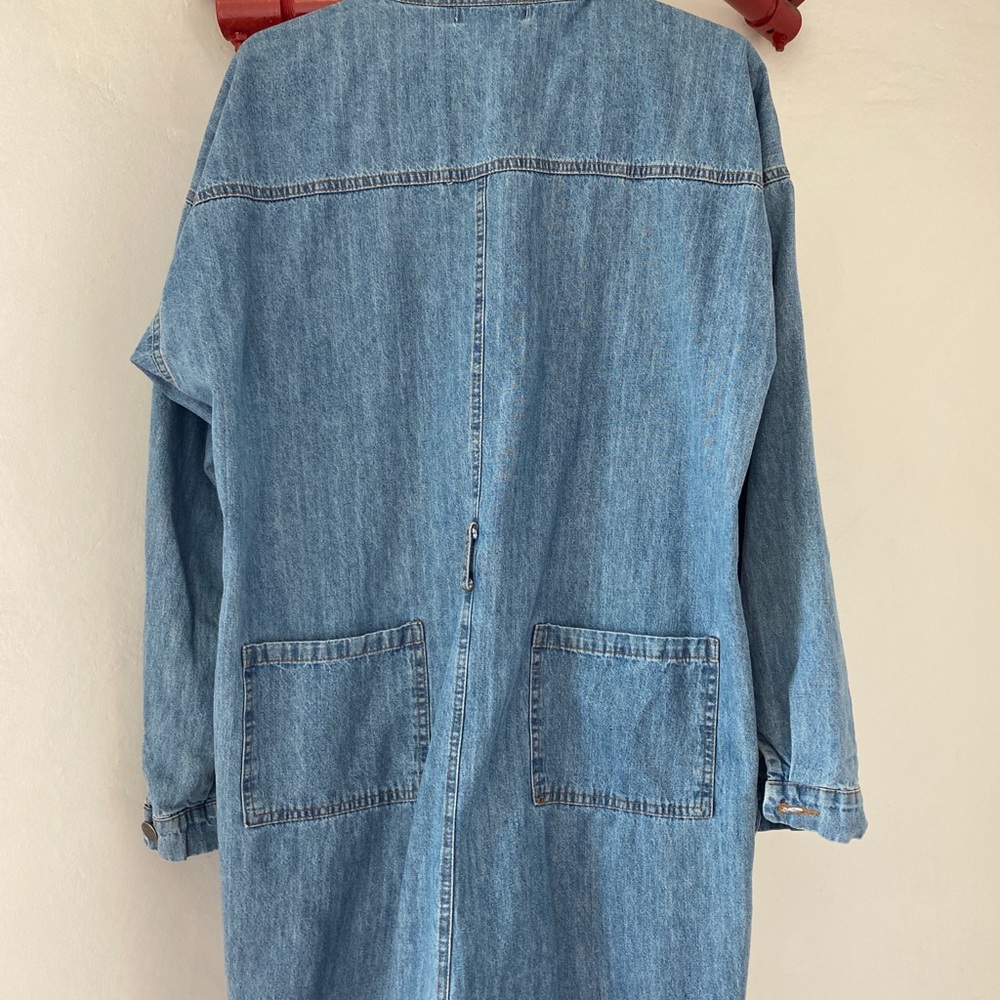 DENIM JUMPSUIT - Picture 4 of 5